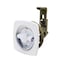 Perko 0932DP1WHT Flush-Mount Non-Locking Latch w OffsetFlexible Polymer Strike 1-1/8" 2" Hole- 0932DP1WHT - alternate 3